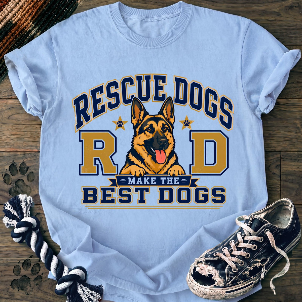 Rescue Dogs Make The Best Dogs - German Shepherd - PAWSSION CLUB