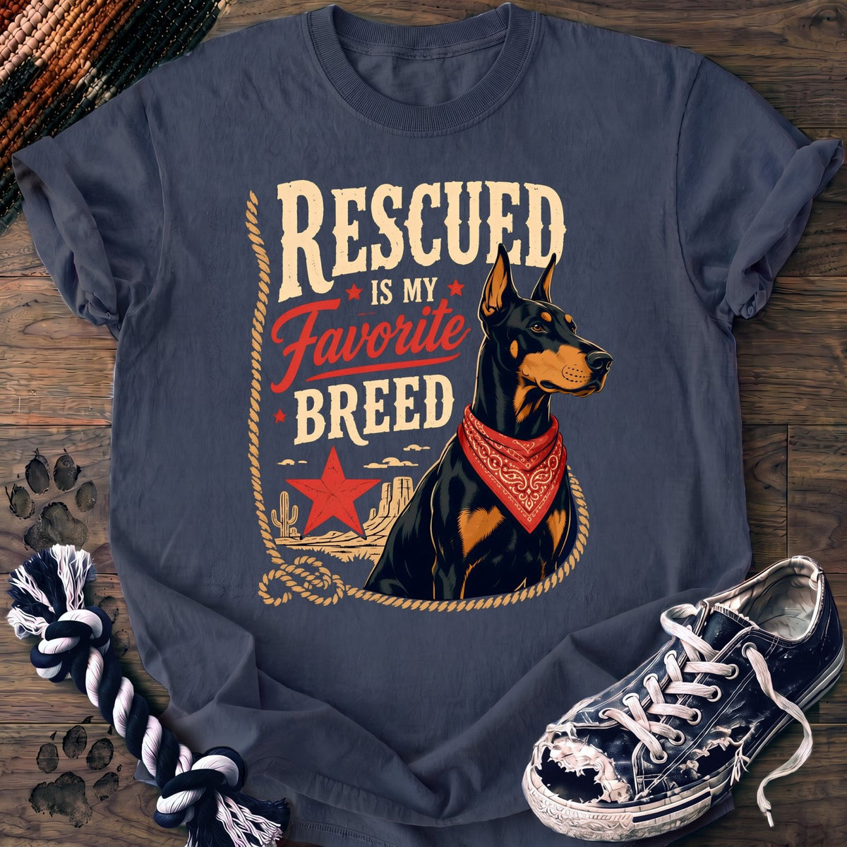 Rescued Is My Favorite Breed - Mixed Breed - PAWSSION CLUB