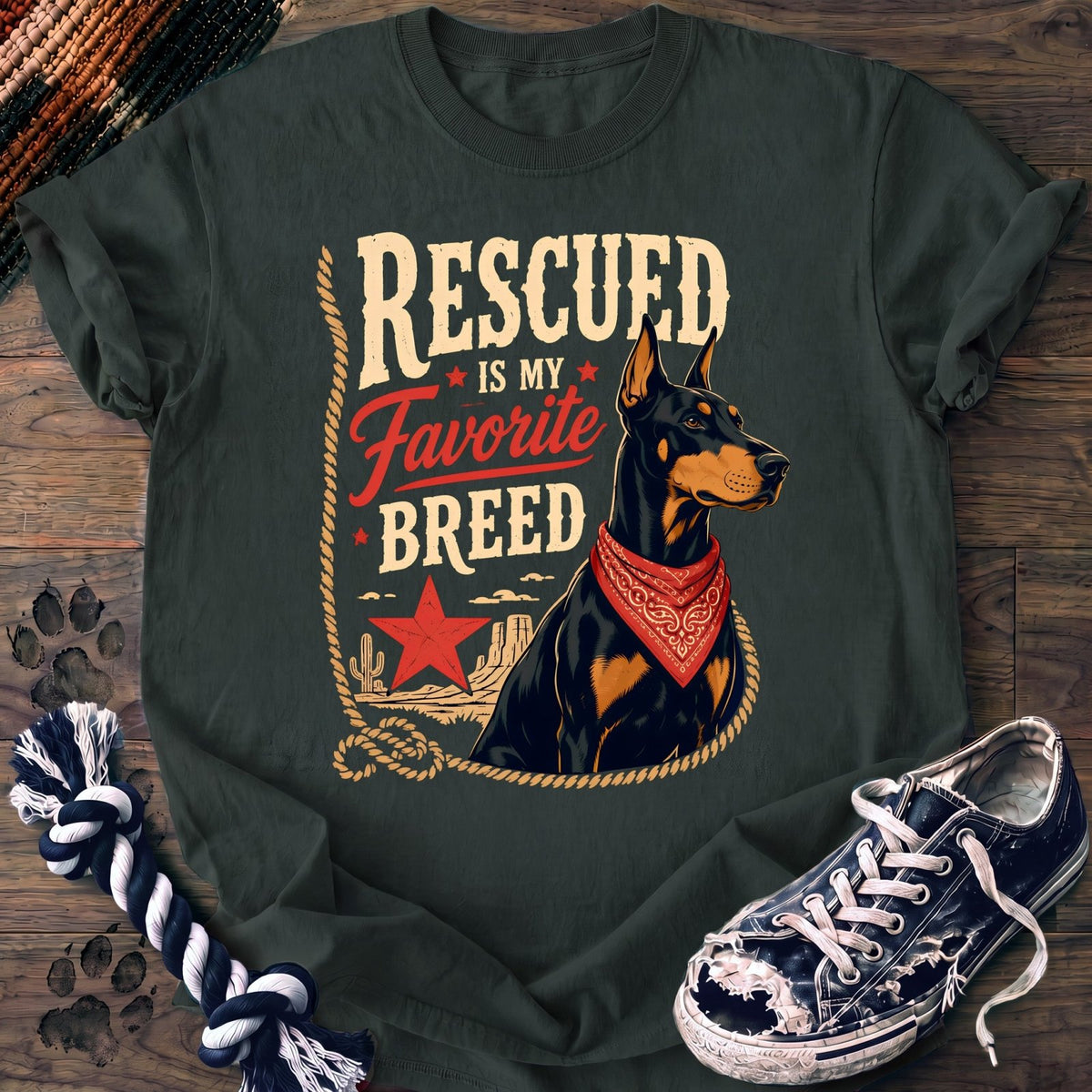 Rescued Is My Favorite Breed - Mixed Breed - PAWSSION CLUB