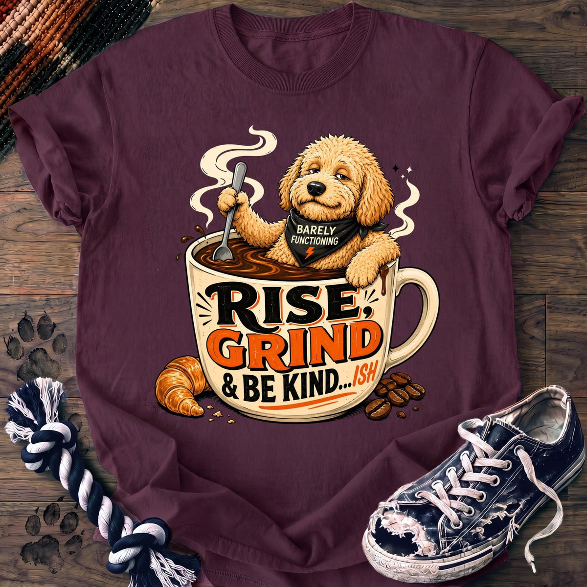 Rise Grind & Be Kind - Goldendoodle - PAWSSION CLUB
