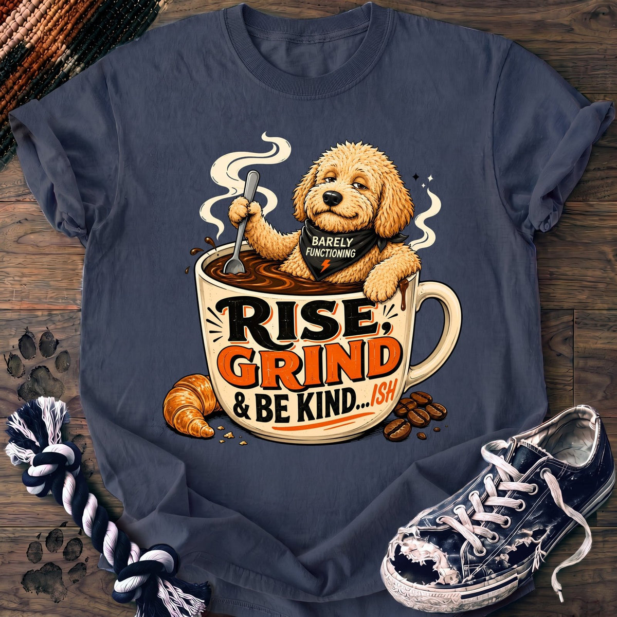Rise Grind & Be Kind - Goldendoodle - PAWSSION CLUB
