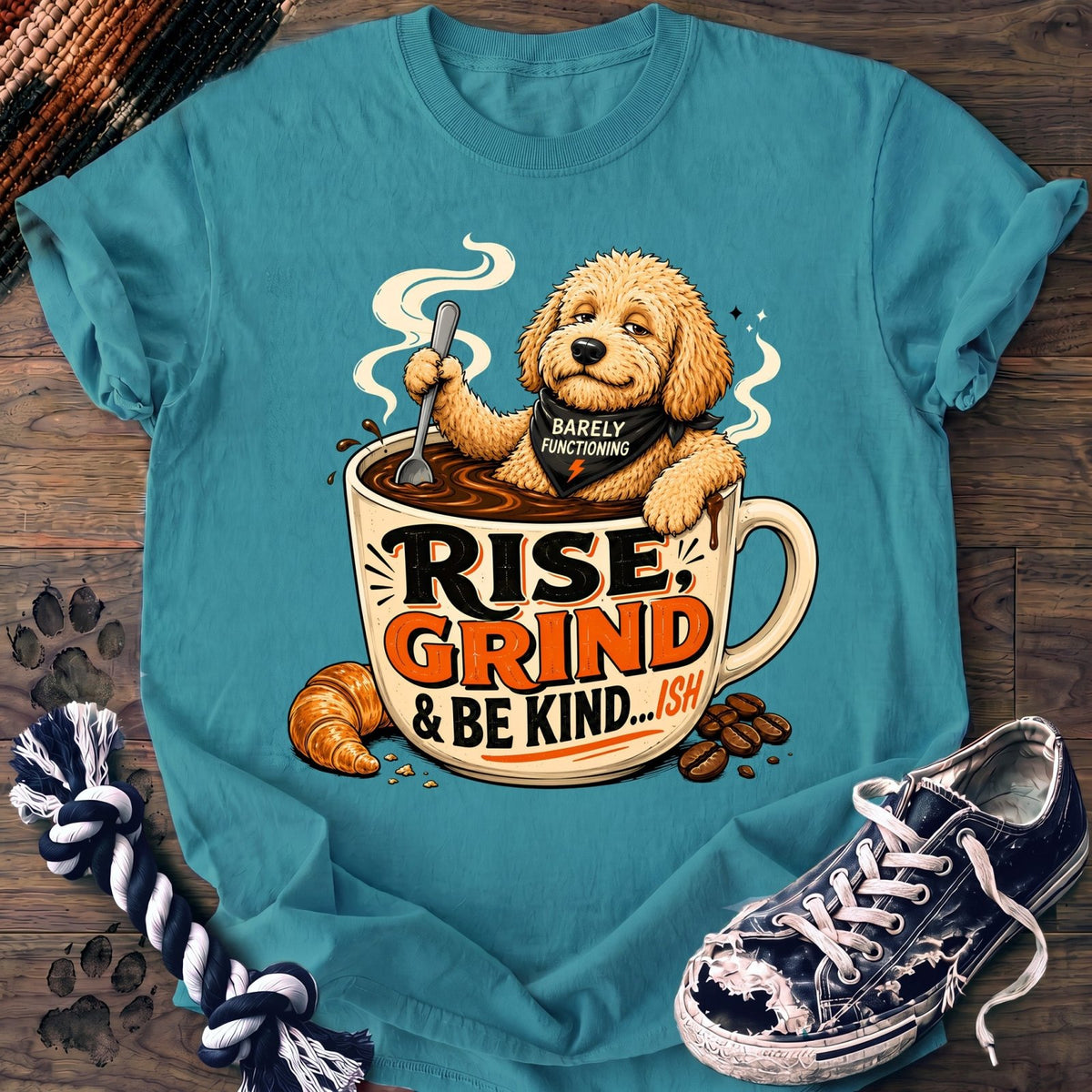 Rise Grind & Be Kind - Goldendoodle - PAWSSION CLUB