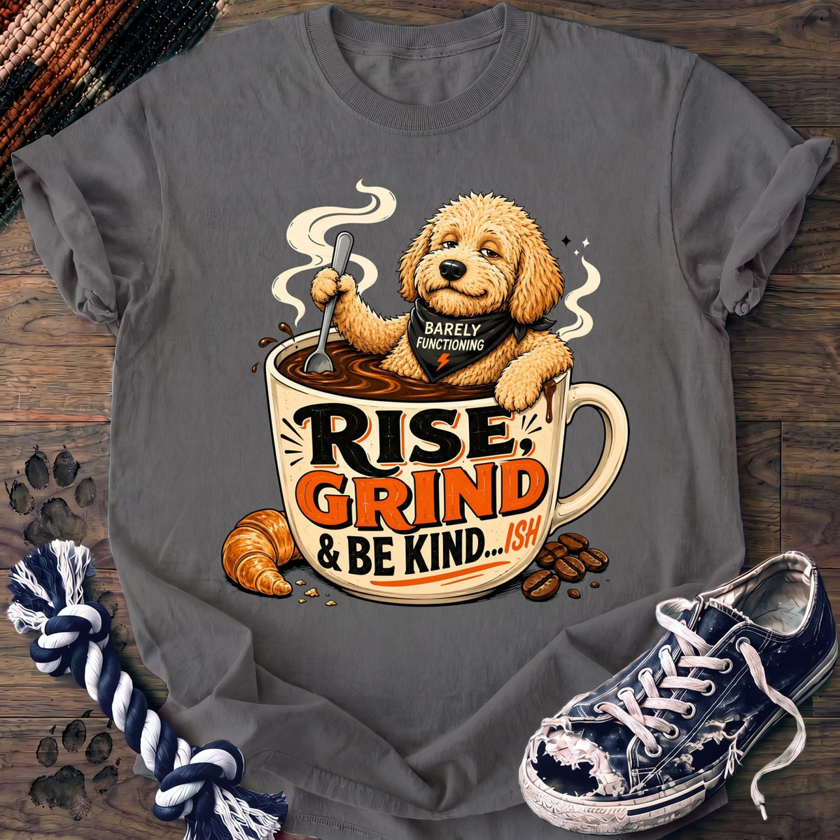 Rise Grind & Be Kind - Goldendoodle - PAWSSION CLUB