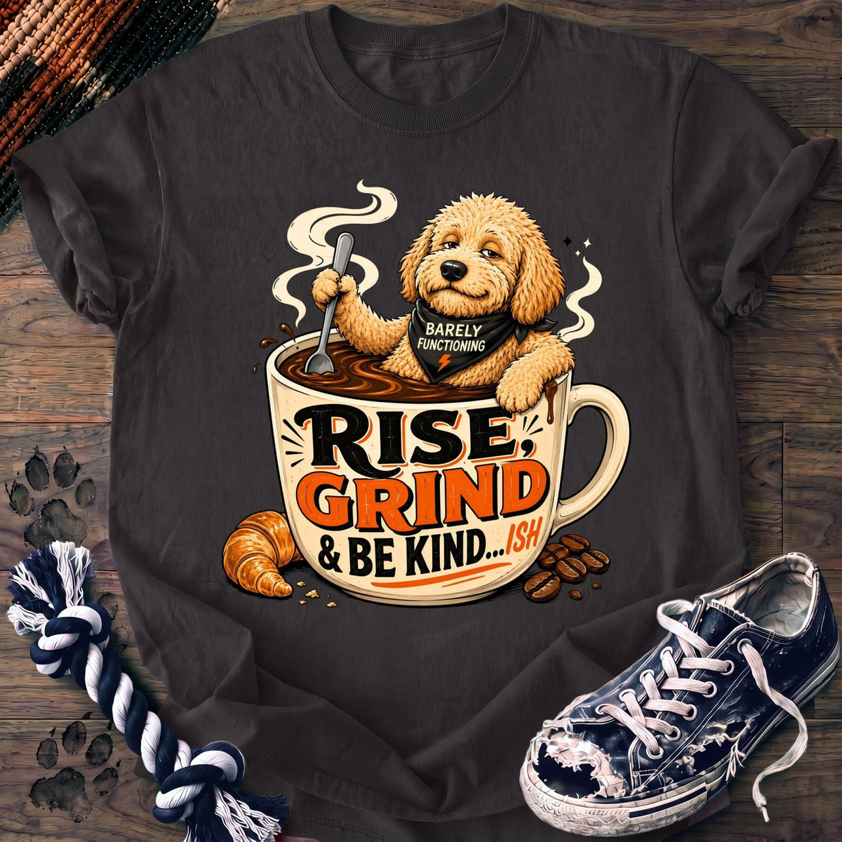 Rise Grind & Be Kind - Goldendoodle - PAWSSION CLUB