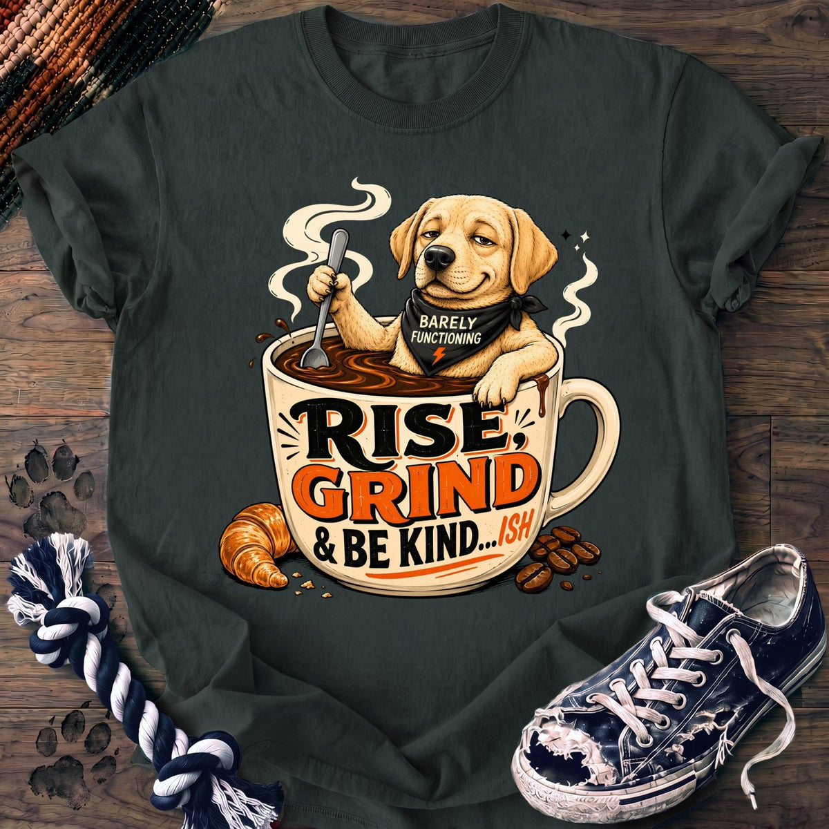 Rise Grind & Be Kind - Labrador Retriever - PAWSSION CLUB