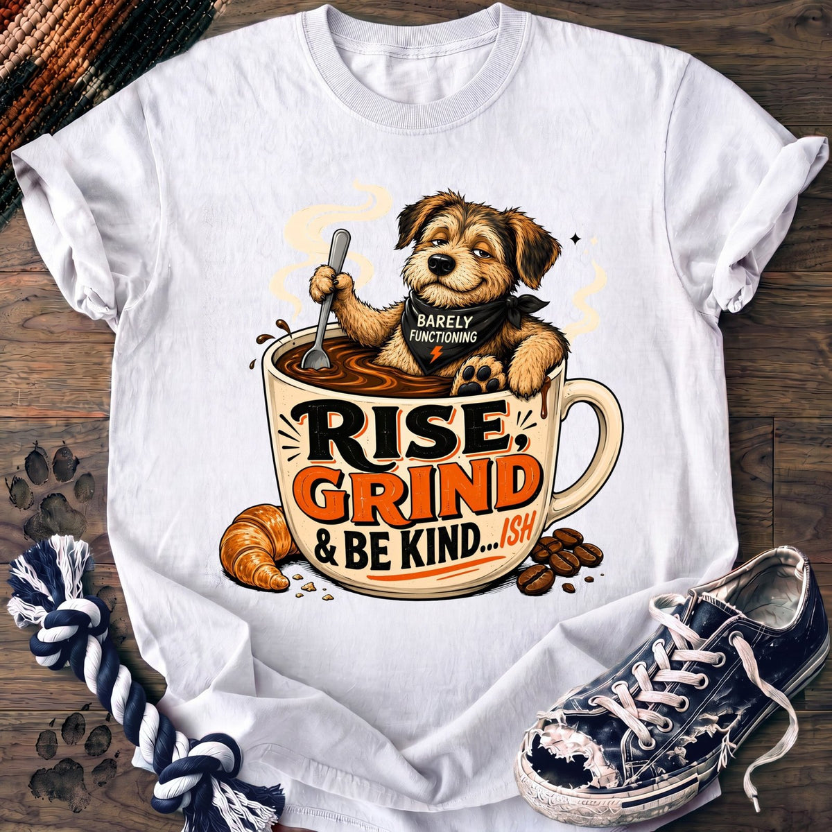 Rise Grind & Be Kind - Mixed Breed - PAWSSION CLUB