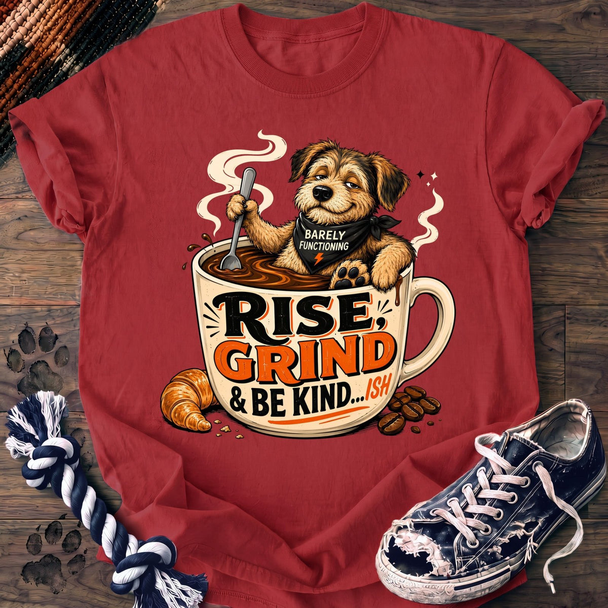 Rise Grind & Be Kind - Mixed Breed - PAWSSION CLUB