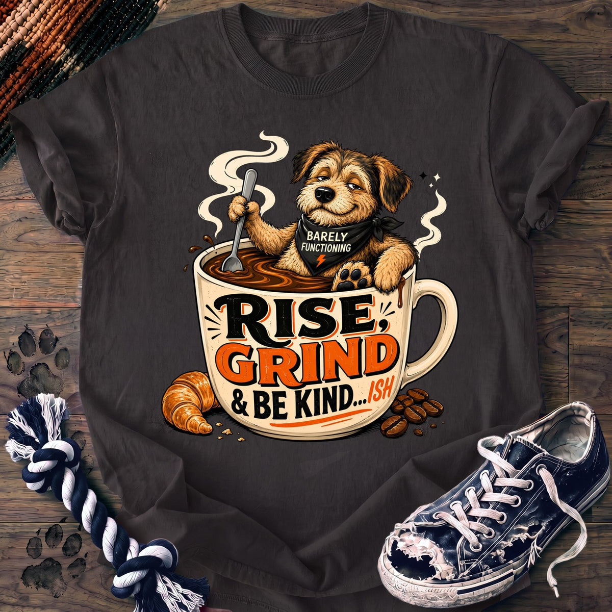 Rise Grind & Be Kind - Mixed Breed - PAWSSION CLUB