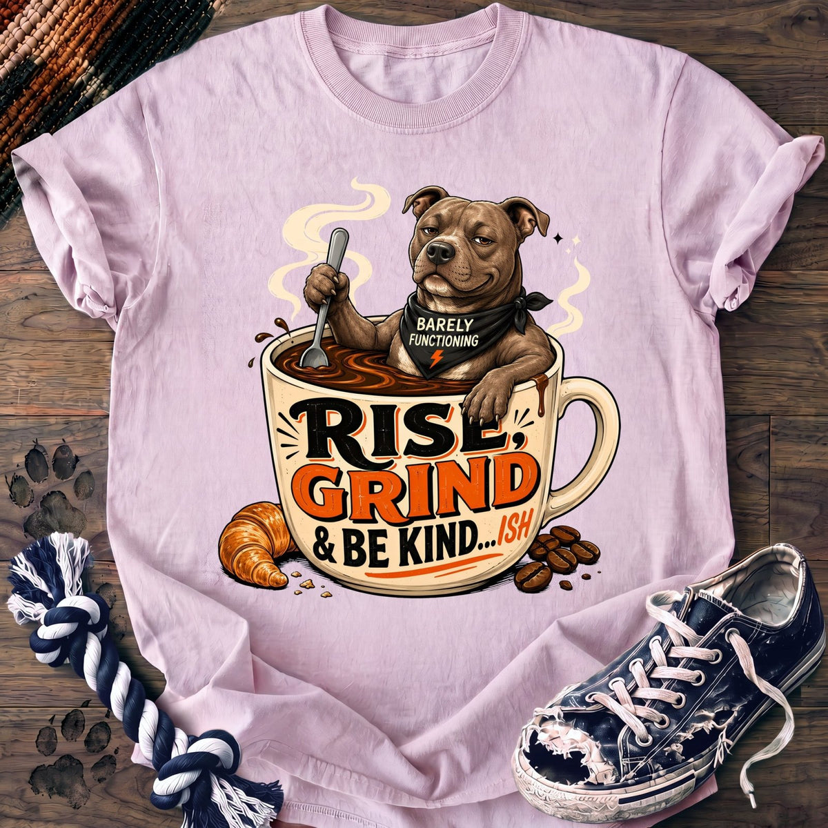 Rise Grind & Be Kind - Pitbull - PAWSSION CLUB
