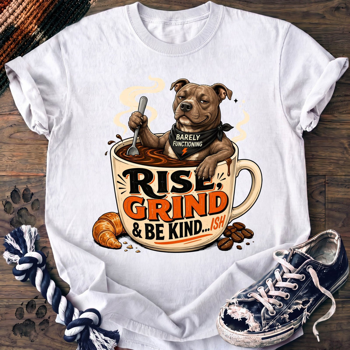 Rise Grind & Be Kind - Pitbull - PAWSSION CLUB