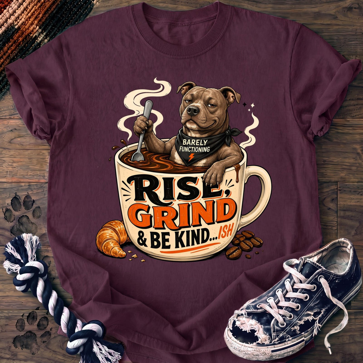 Rise Grind & Be Kind - Pitbull - PAWSSION CLUB
