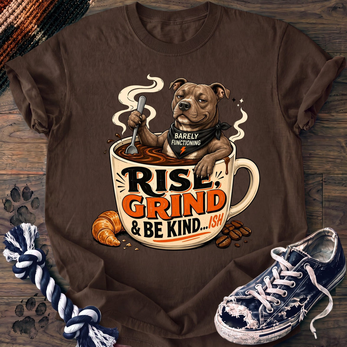 Rise Grind & Be Kind - Pitbull - PAWSSION CLUB