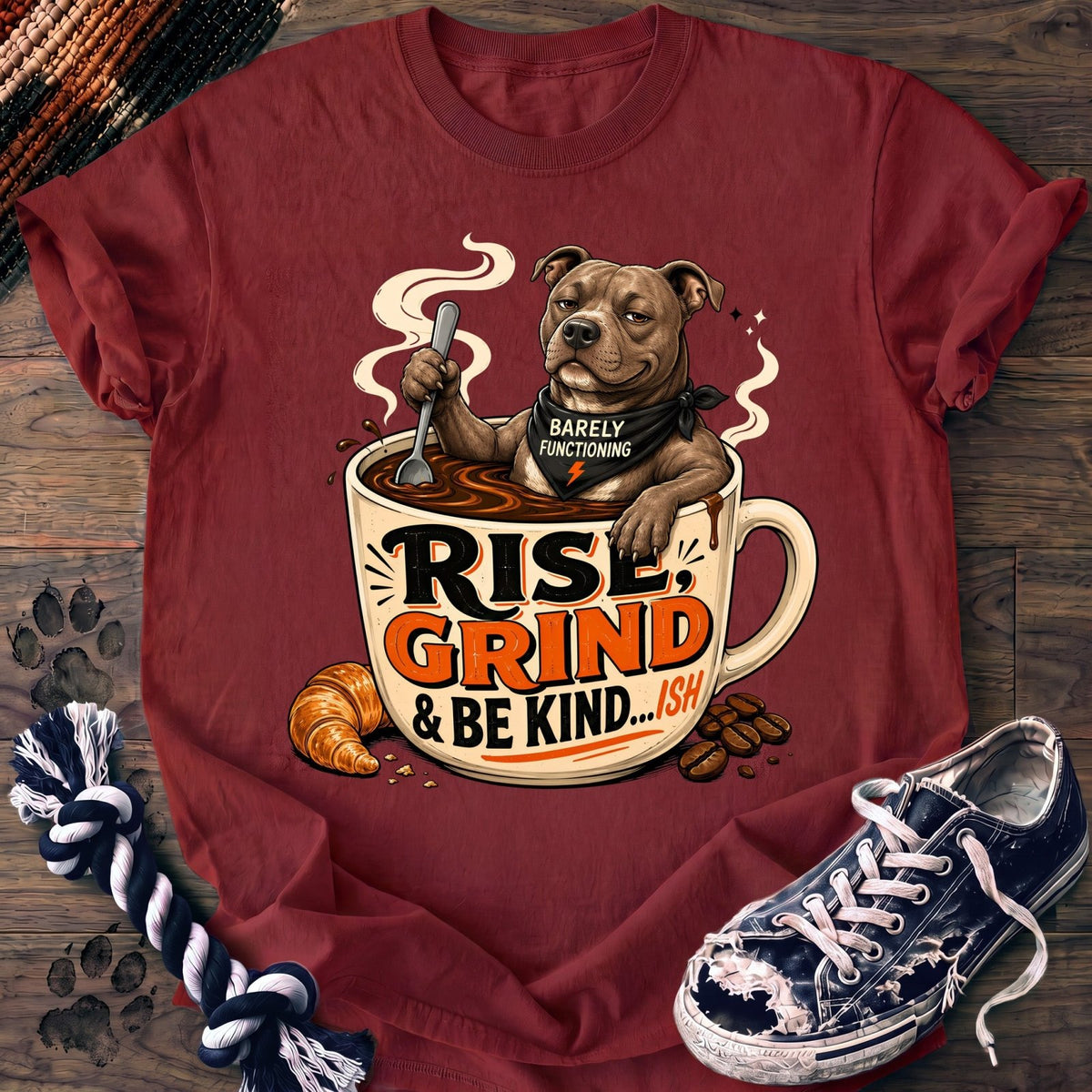 Rise Grind & Be Kind - Pitbull - PAWSSION CLUB