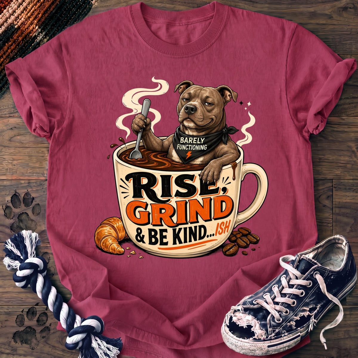 Rise Grind & Be Kind - Pitbull - PAWSSION CLUB