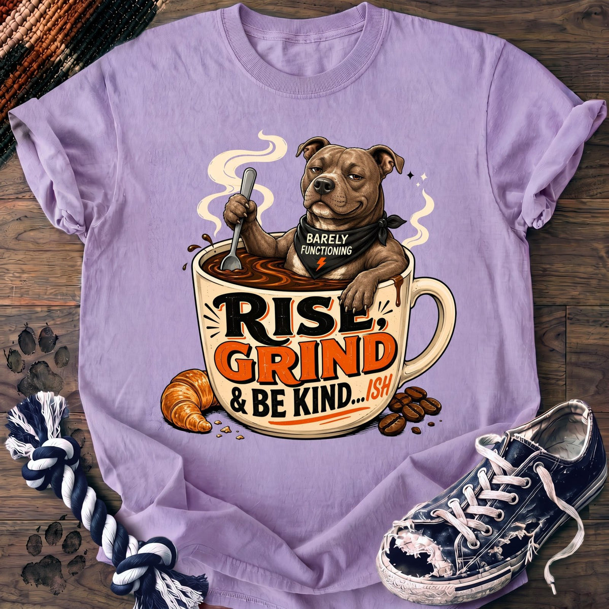 Rise Grind & Be Kind - Pitbull - PAWSSION CLUB