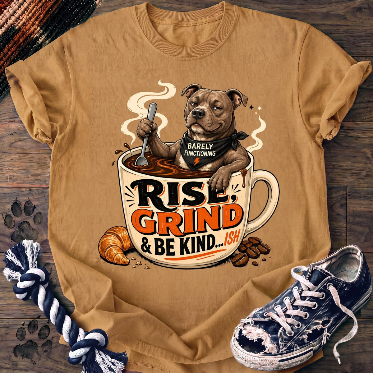 Rise Grind & Be Kind - Pitbull - PAWSSION CLUB