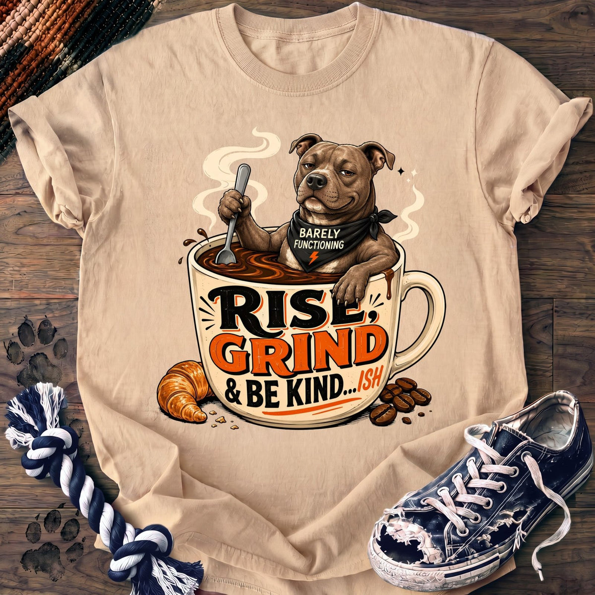 Rise Grind & Be Kind - Pitbull - PAWSSION CLUB