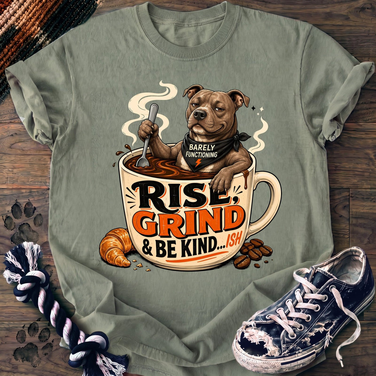 Rise Grind & Be Kind - Pitbull - PAWSSION CLUB