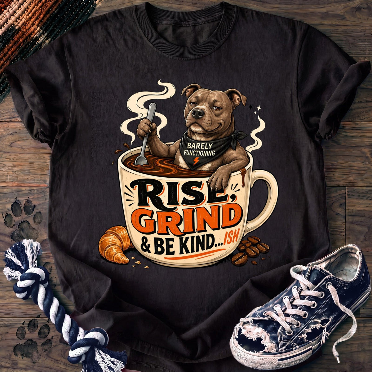 Rise Grind & Be Kind - Pitbull - PAWSSION CLUB