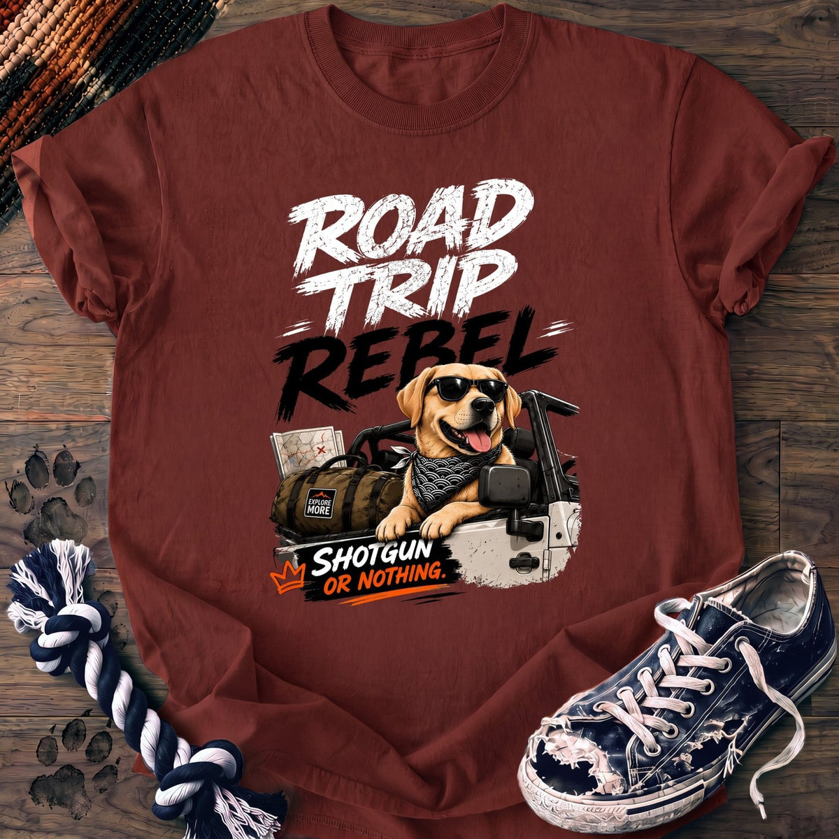 Road Trip Rebel - Labrador Retriever - PAWSSION CLUB