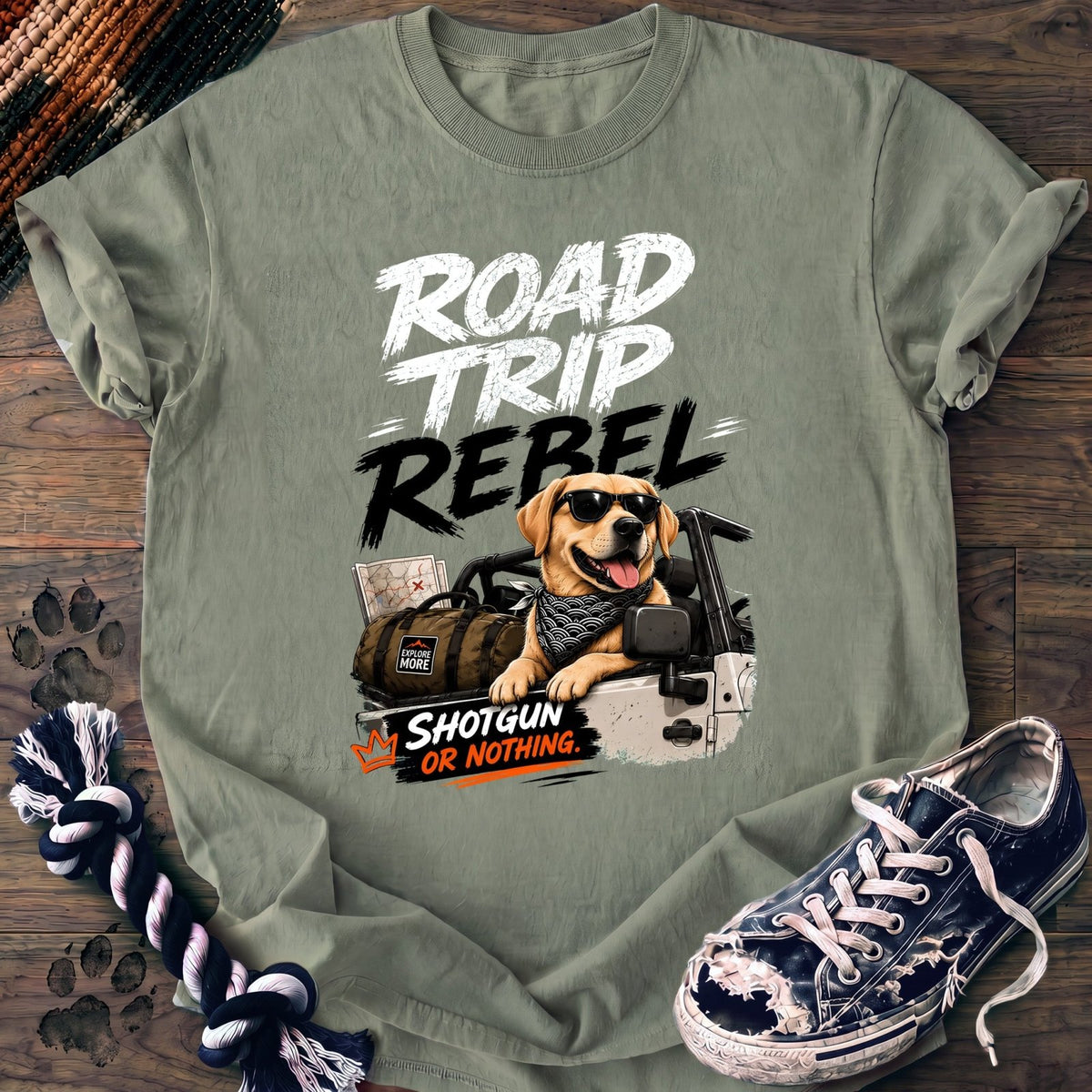 Road Trip Rebel - Labrador Retriever - PAWSSION CLUB