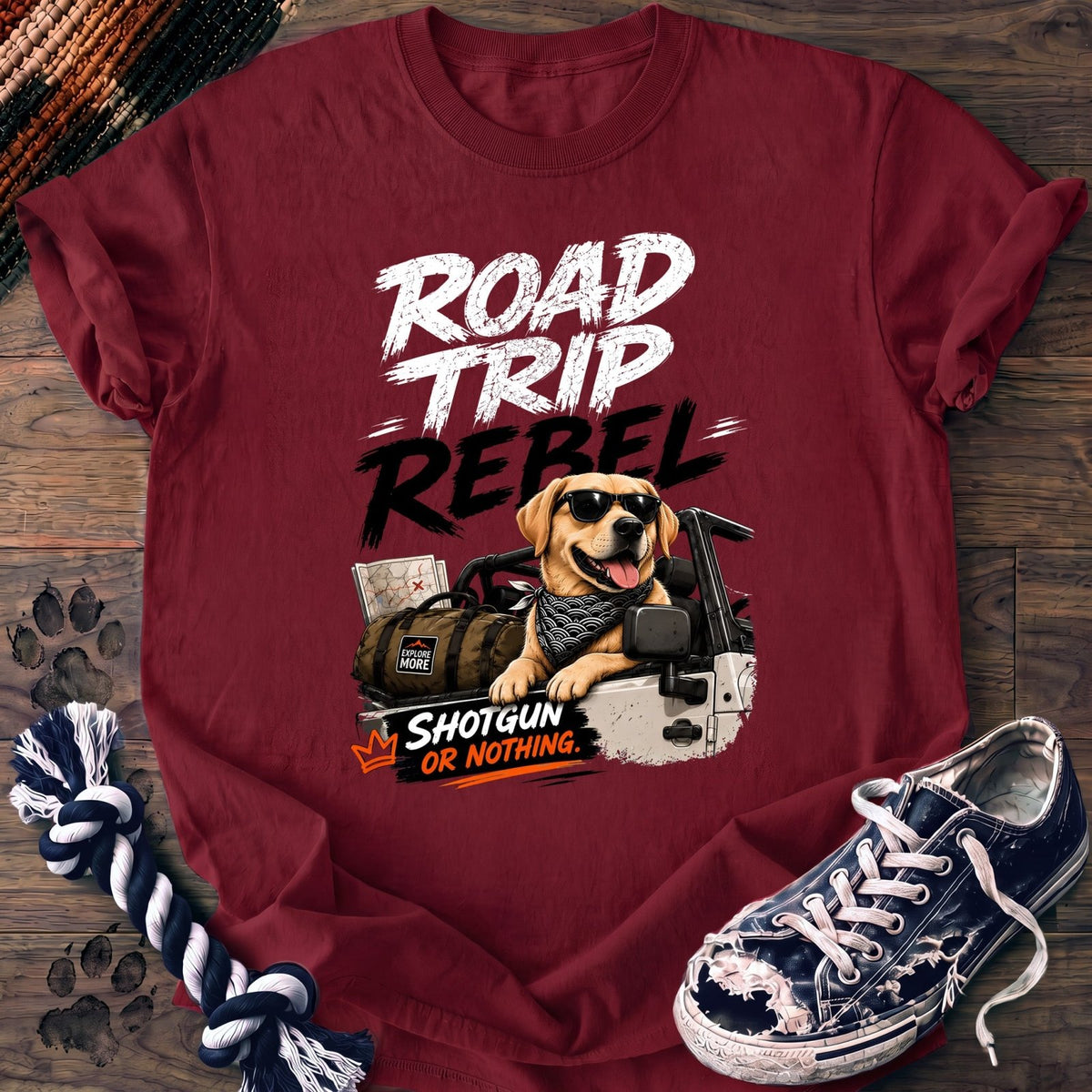 Road Trip Rebel - Labrador Retriever - PAWSSION CLUB