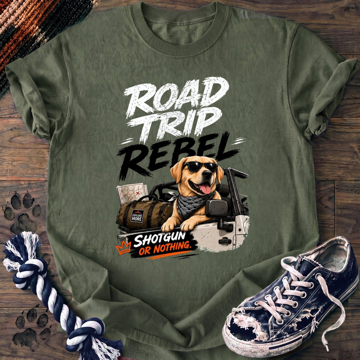 Road Trip Rebel - Labrador Retriever - PAWSSION CLUB
