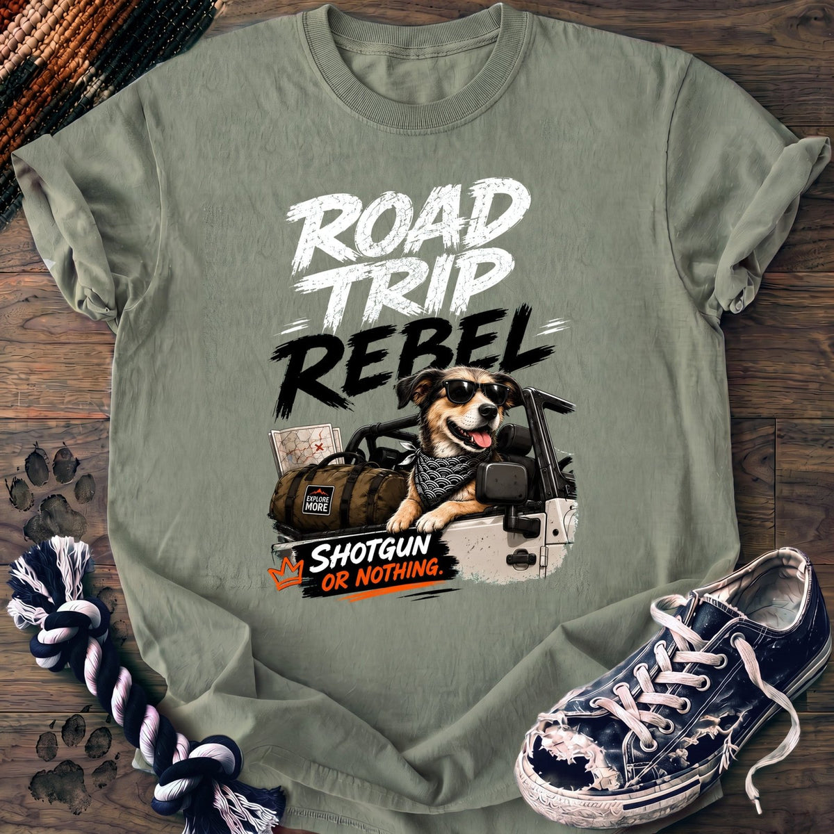 Road Trip Rebel - Mixed Breed - PAWSSION CLUB