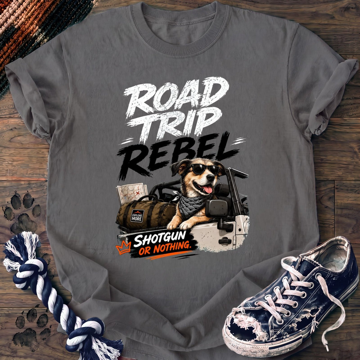 Road Trip Rebel - Mixed Breed - PAWSSION CLUB