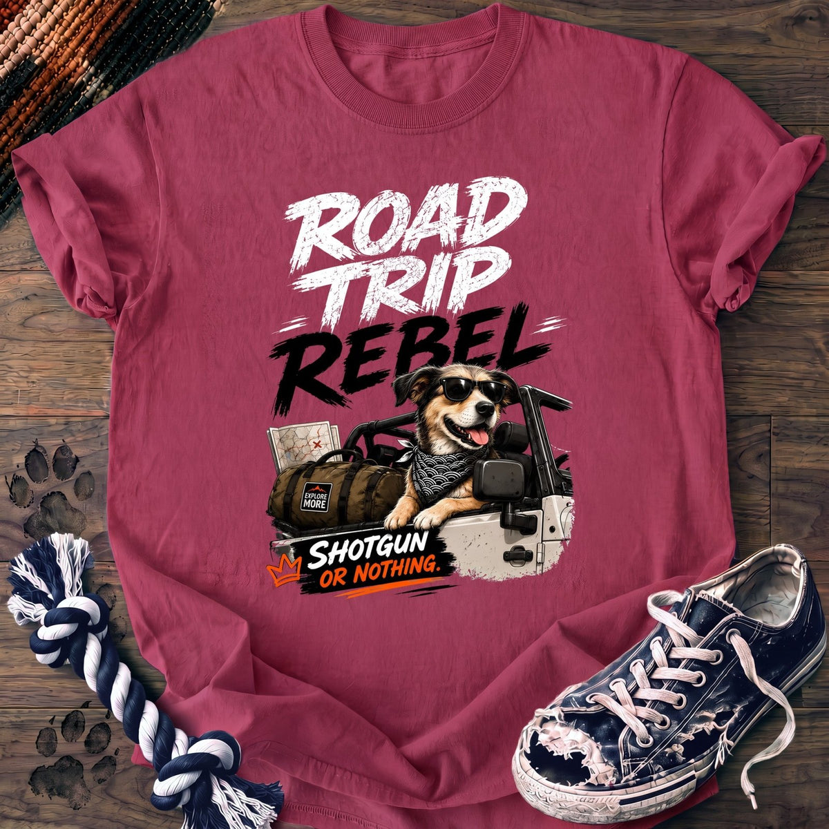 Road Trip Rebel - Mixed Breed - PAWSSION CLUB