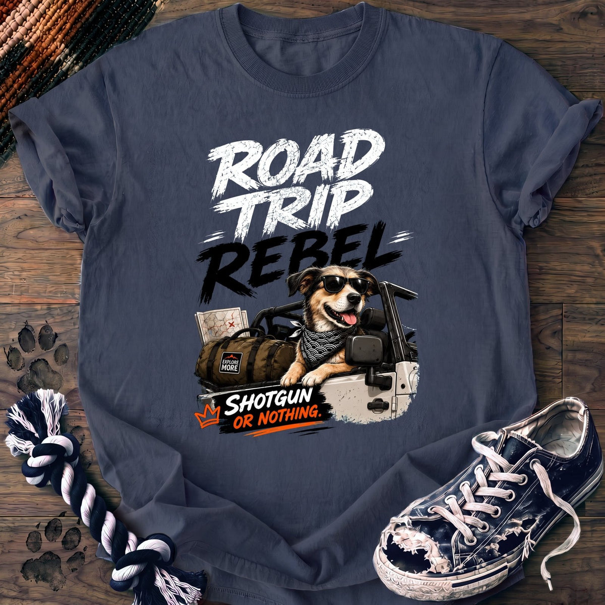 Road Trip Rebel - Mixed Breed - PAWSSION CLUB