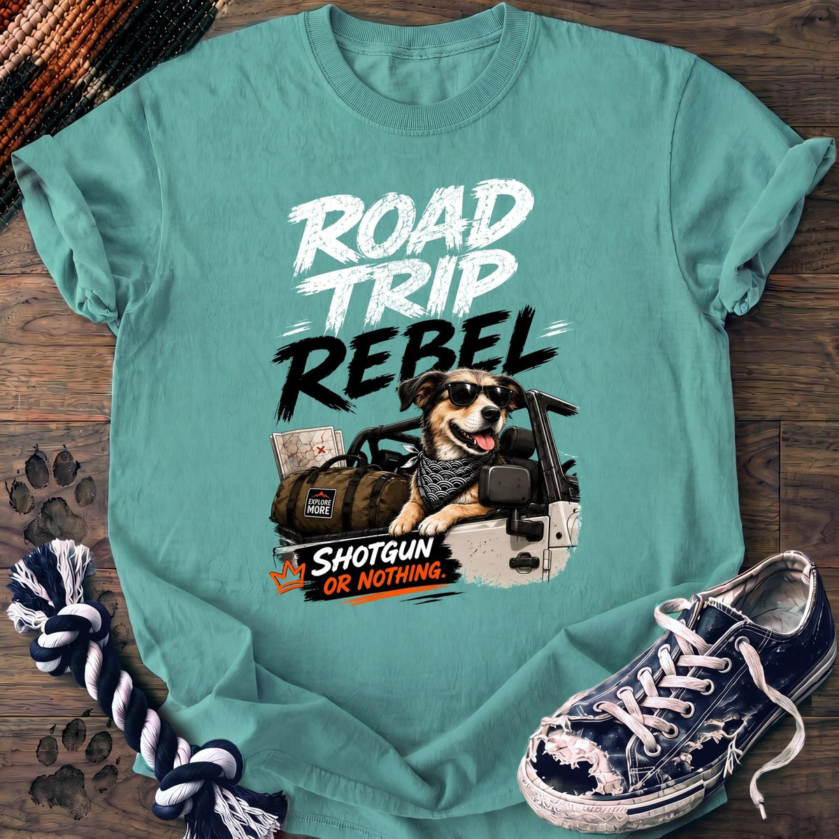 Road Trip Rebel - Mixed Breed - PAWSSION CLUB
