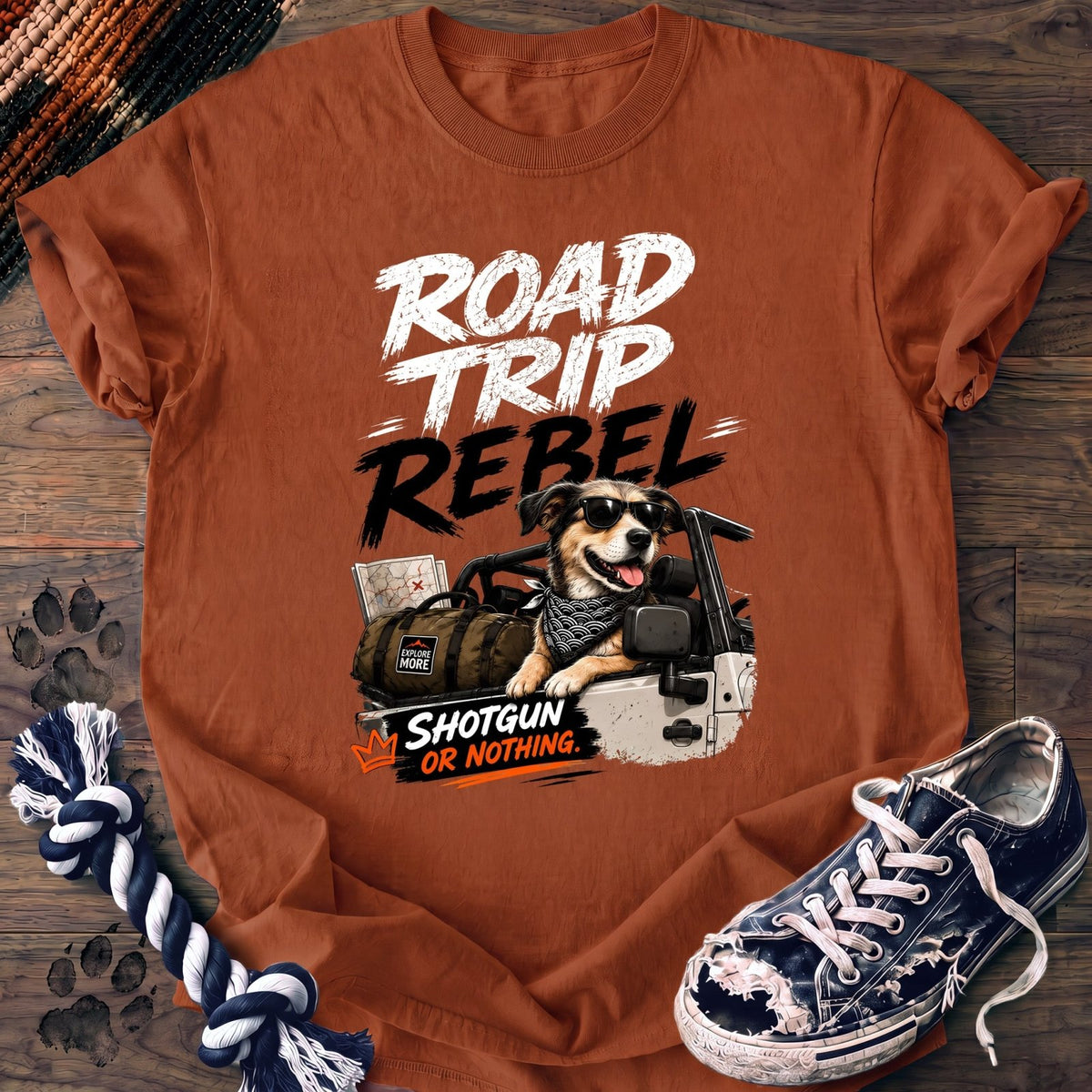 Road Trip Rebel - Mixed Breed - PAWSSION CLUB