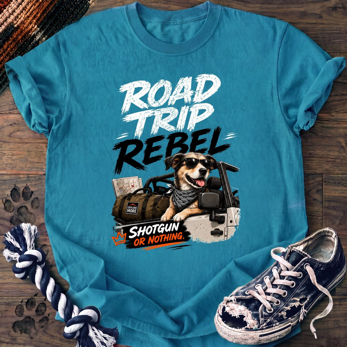 Road Trip Rebel - Mixed Breed - PAWSSION CLUB