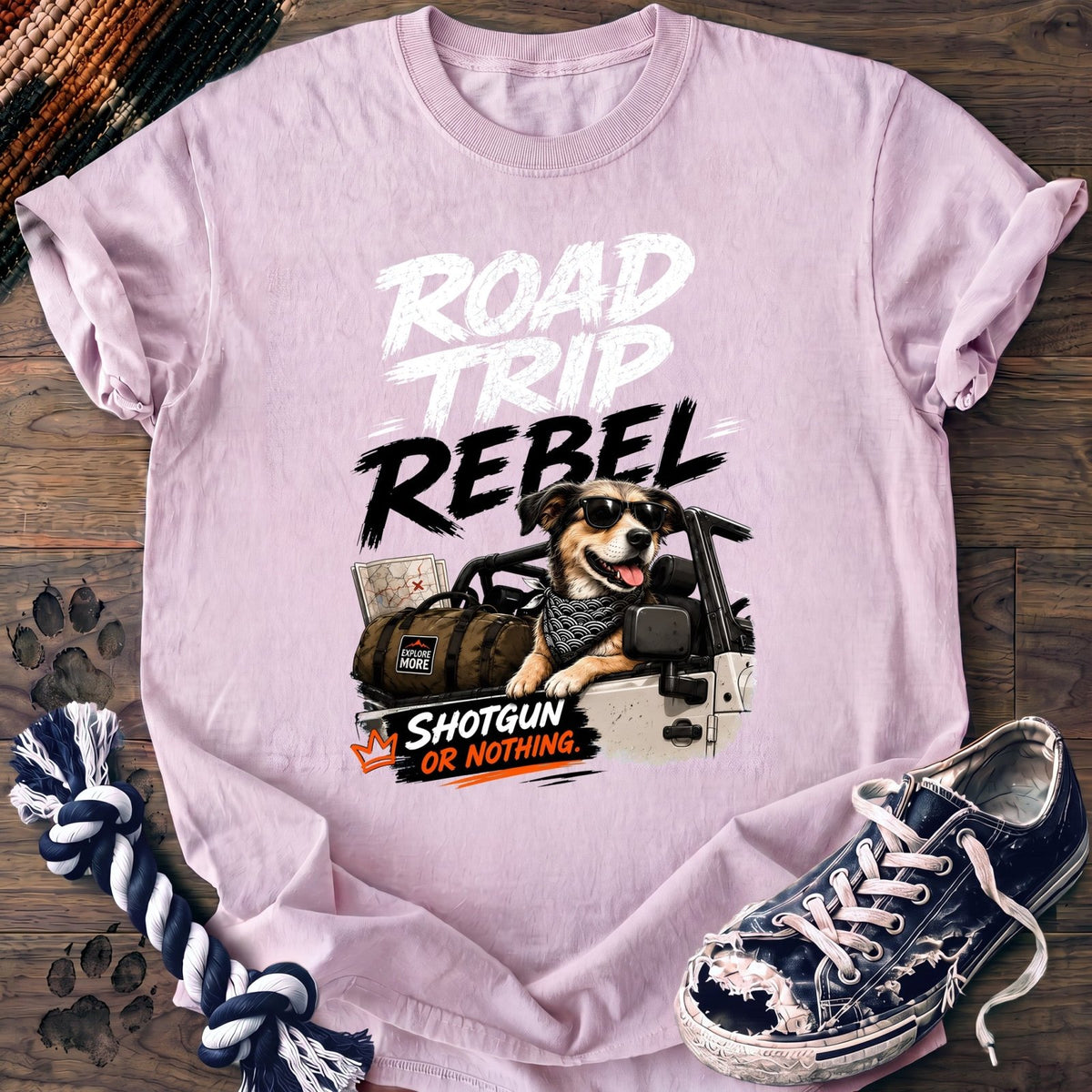 Road Trip Rebel - Mixed Breed - PAWSSION CLUB