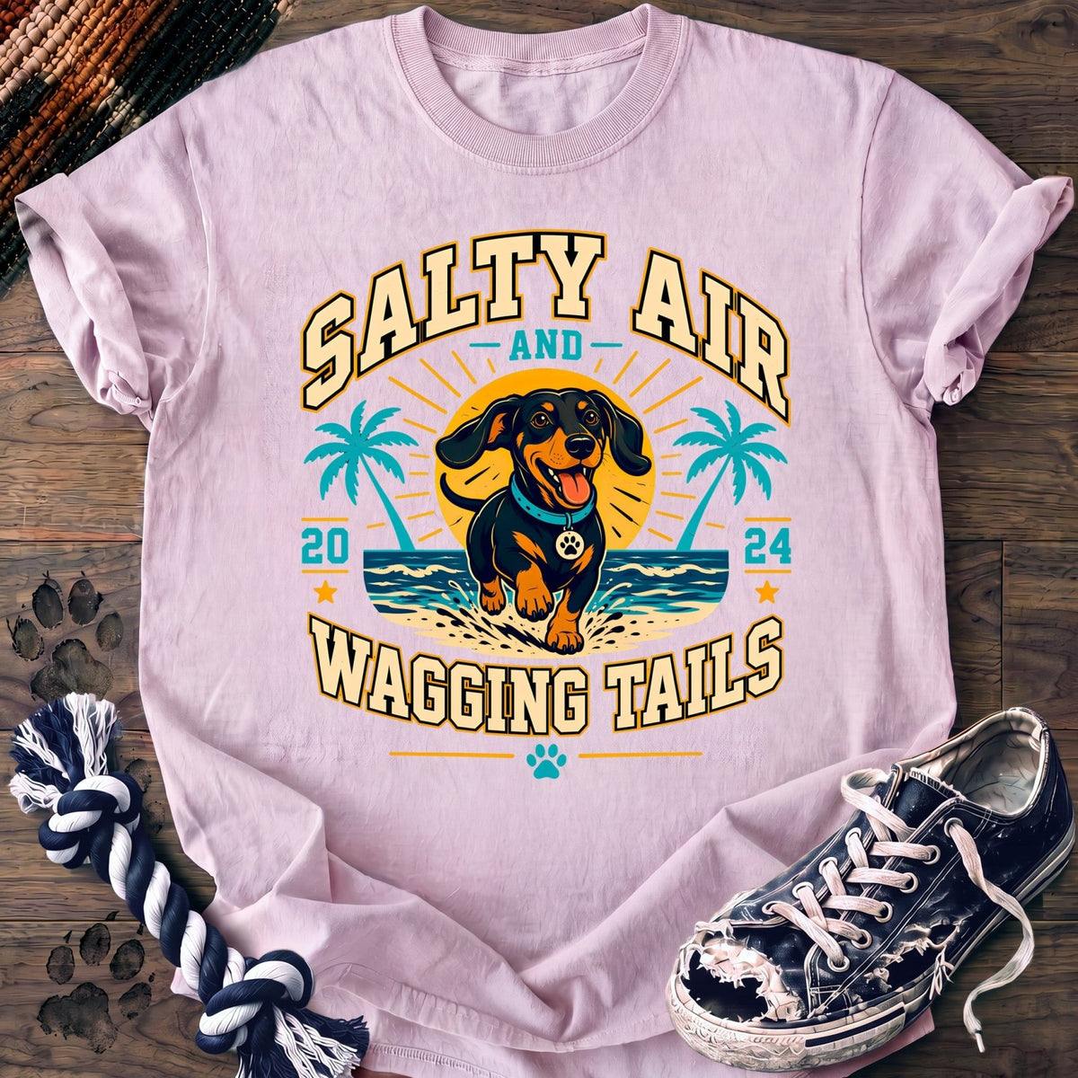 Salty Air And Wagging Tails - Dachshund - PAWSSION CLUB
