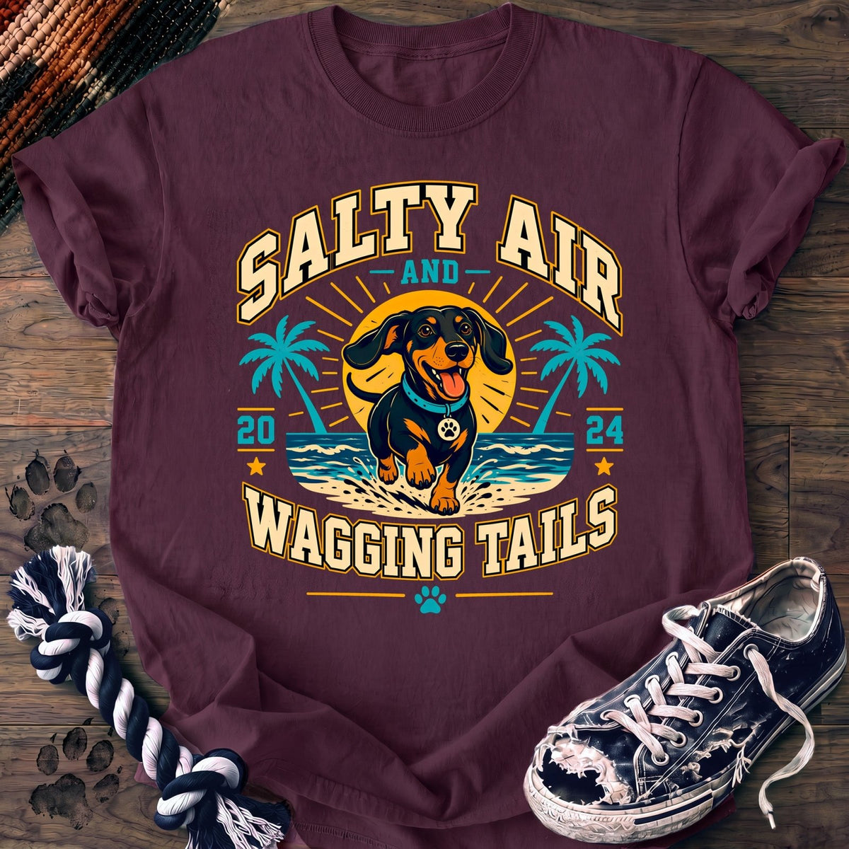 Salty Air And Wagging Tails - Dachshund - PAWSSION CLUB