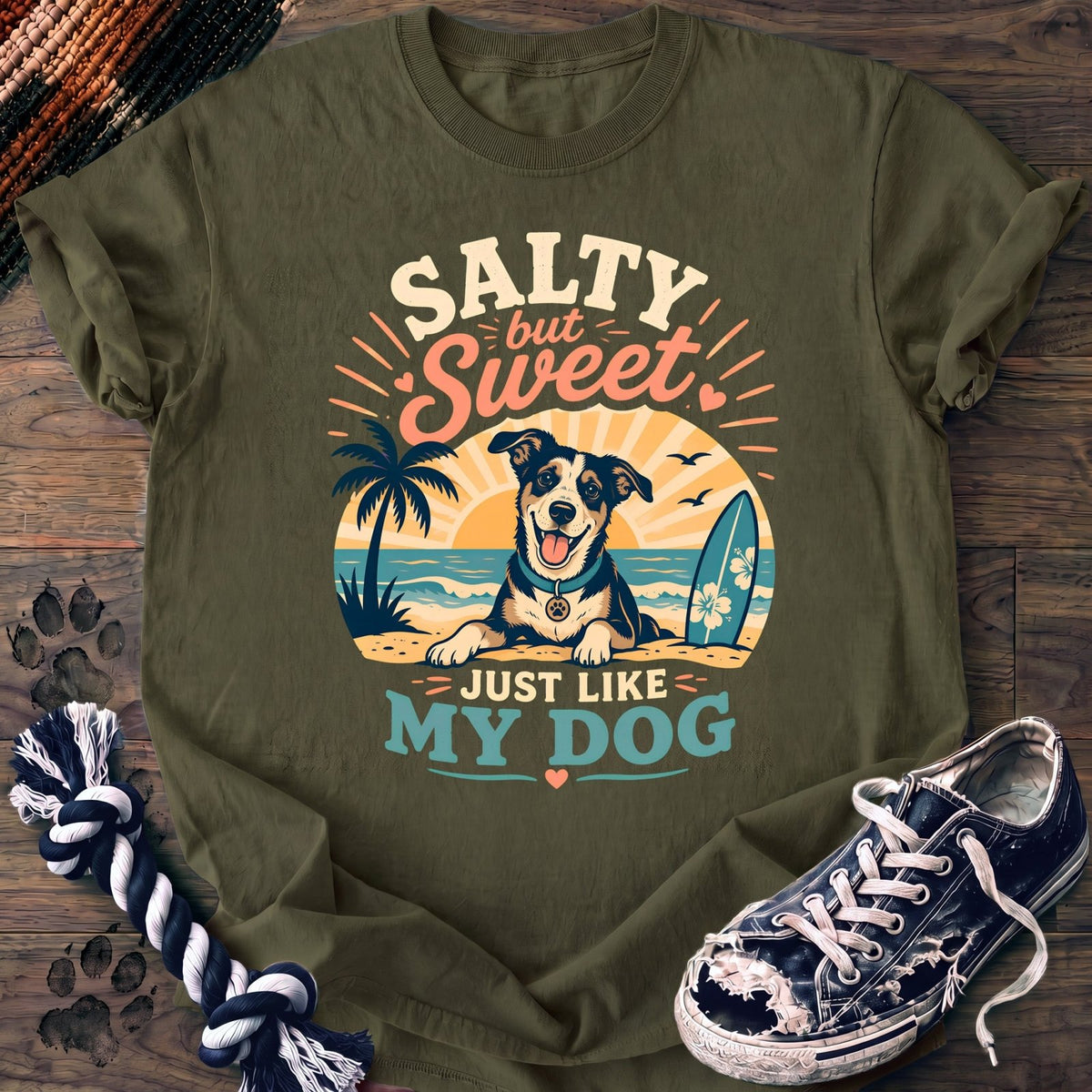 Salty But Sweet Just Like My Dog - Mixed Breed - PAWSSION CLUB