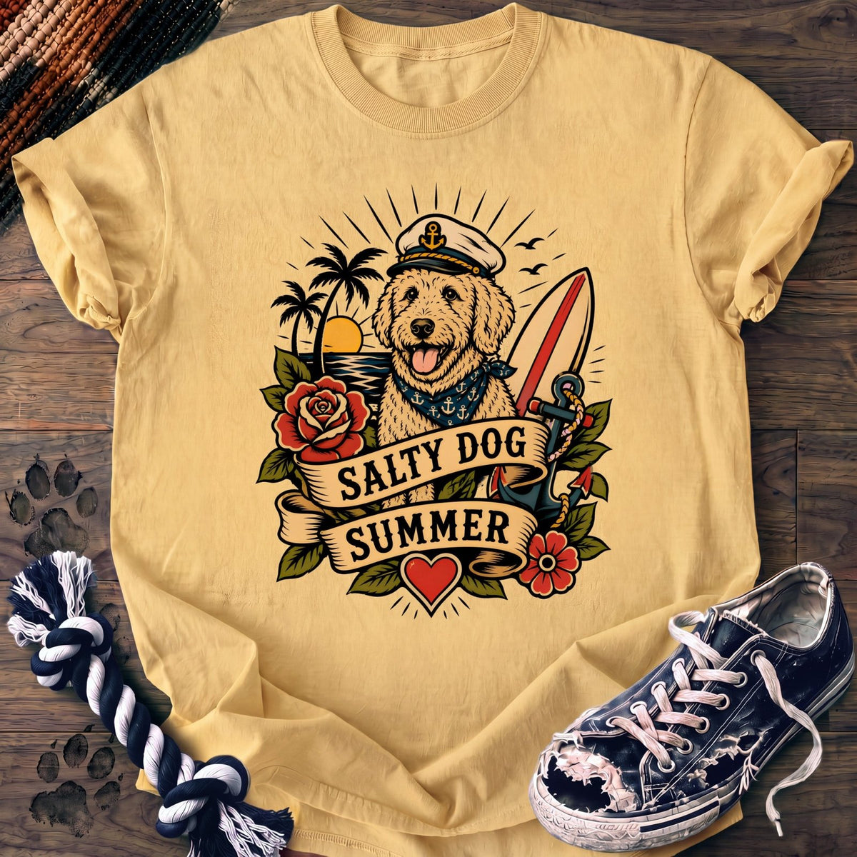 Salty Dog Summer - Goldendoodle - PAWSSION CLUB