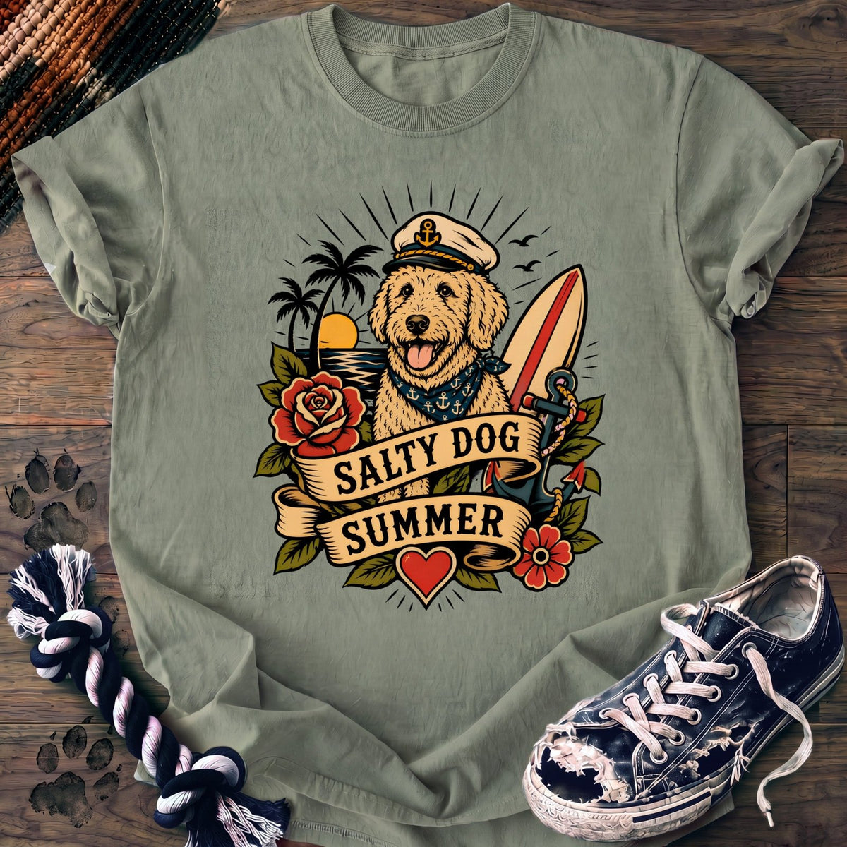 Salty Dog Summer - Goldendoodle - PAWSSION CLUB