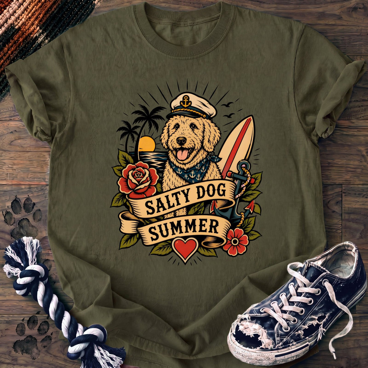 Salty Dog Summer - Goldendoodle - PAWSSION CLUB