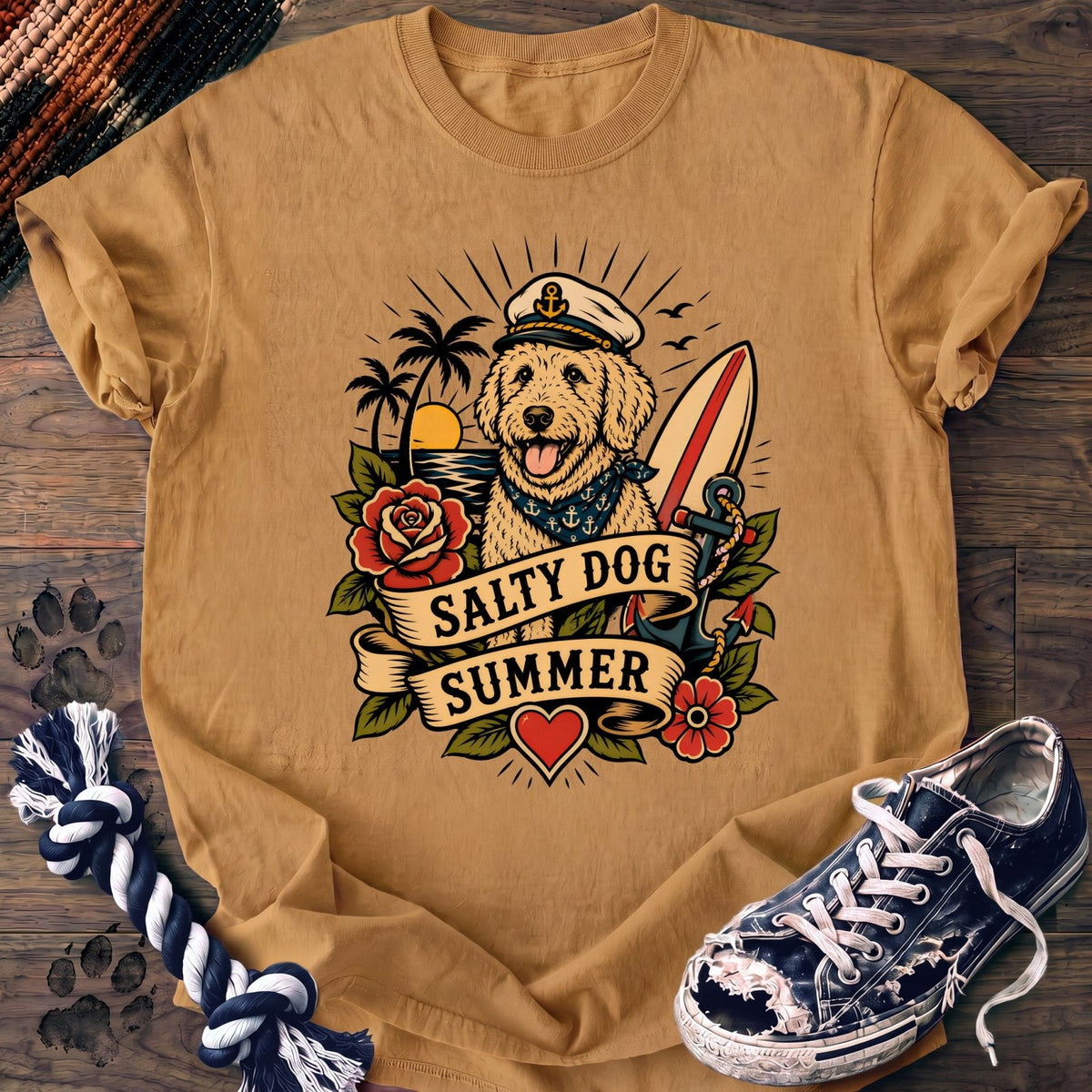 Salty Dog Summer - Goldendoodle - PAWSSION CLUB