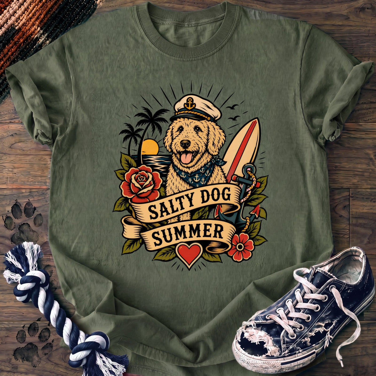 Salty Dog Summer - Goldendoodle - PAWSSION CLUB