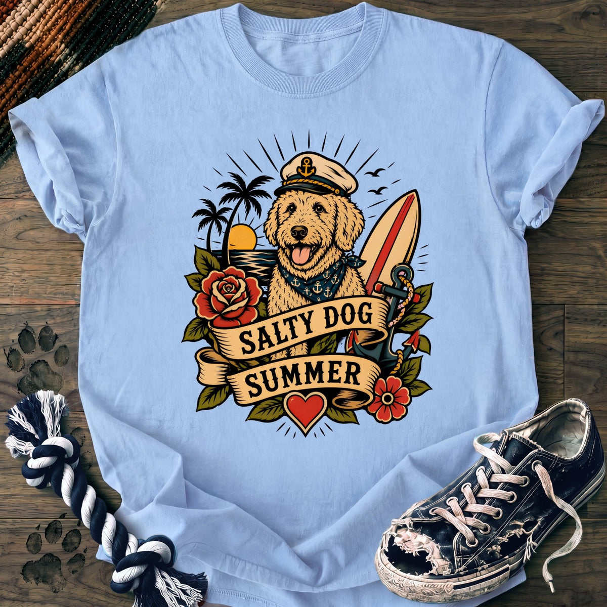 Salty Dog Summer - Goldendoodle - PAWSSION CLUB