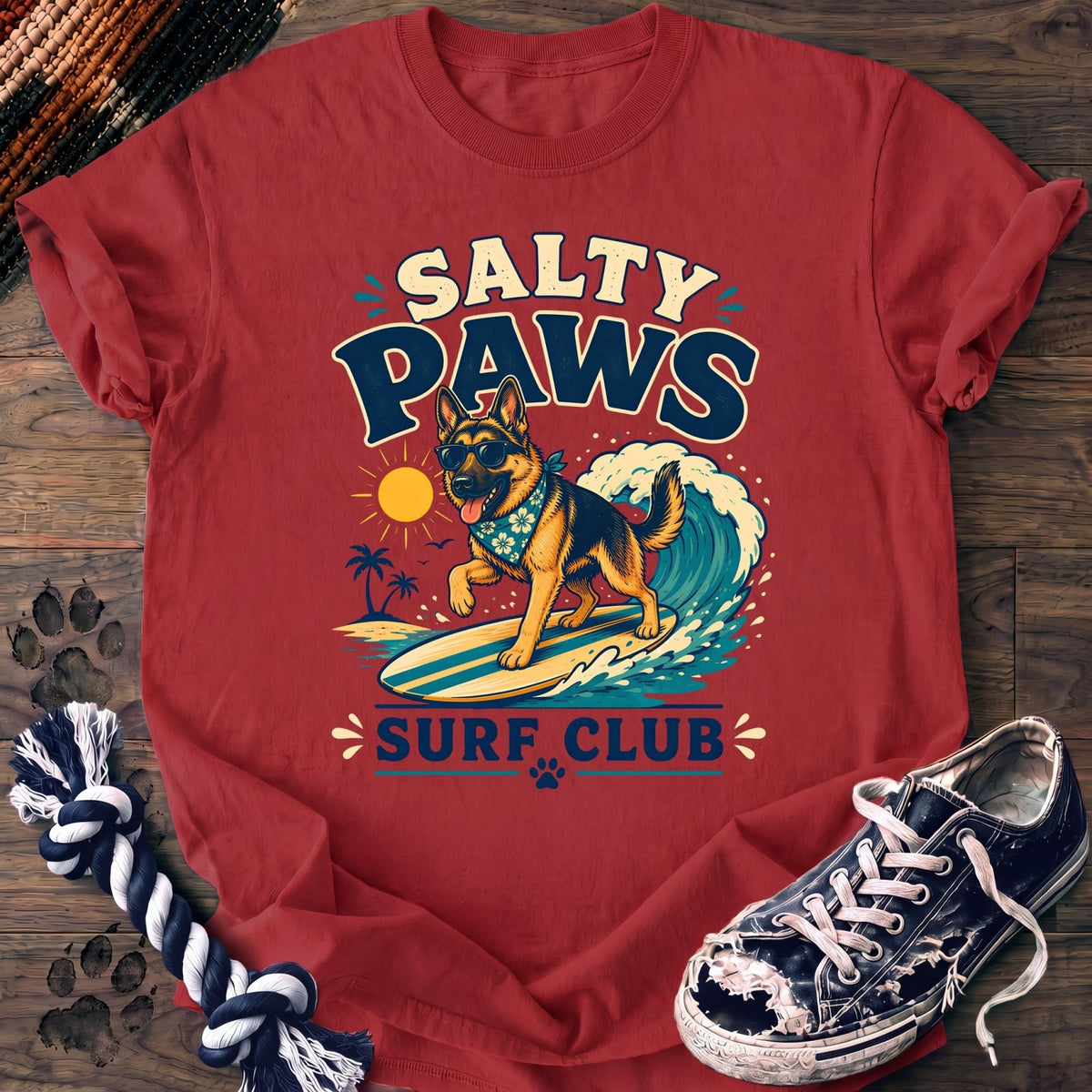 Salty Paws Surf Club - German Shepherd - PAWSSION CLUB