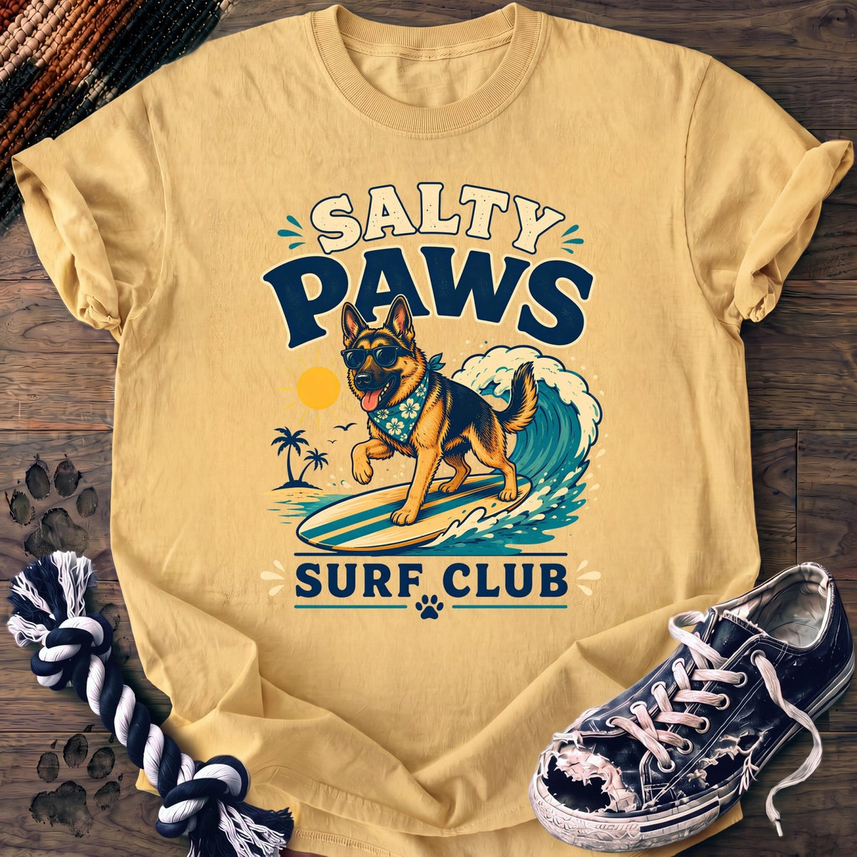 Salty Paws Surf Club - German Shepherd - PAWSSION CLUB