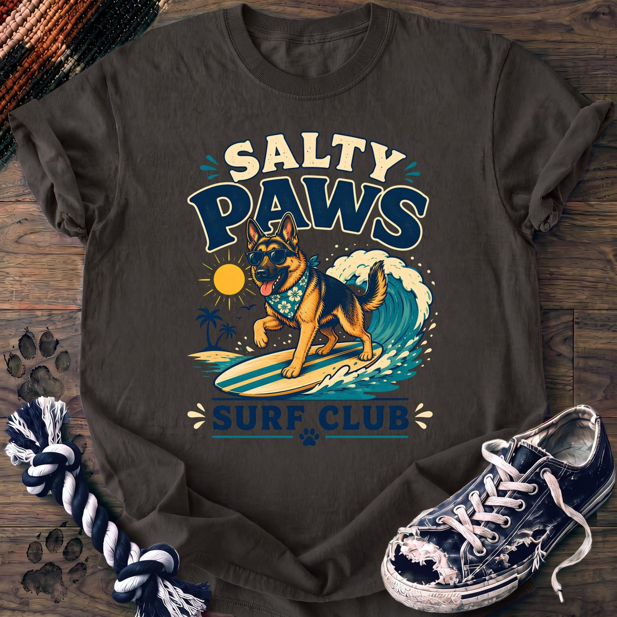 Salty Paws Surf Club - German Shepherd - PAWSSION CLUB