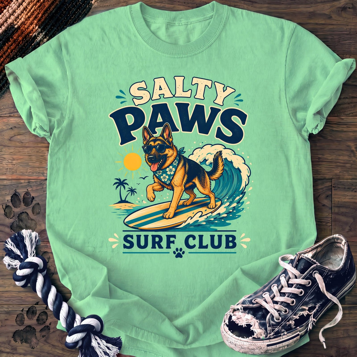 Salty Paws Surf Club - German Shepherd - PAWSSION CLUB
