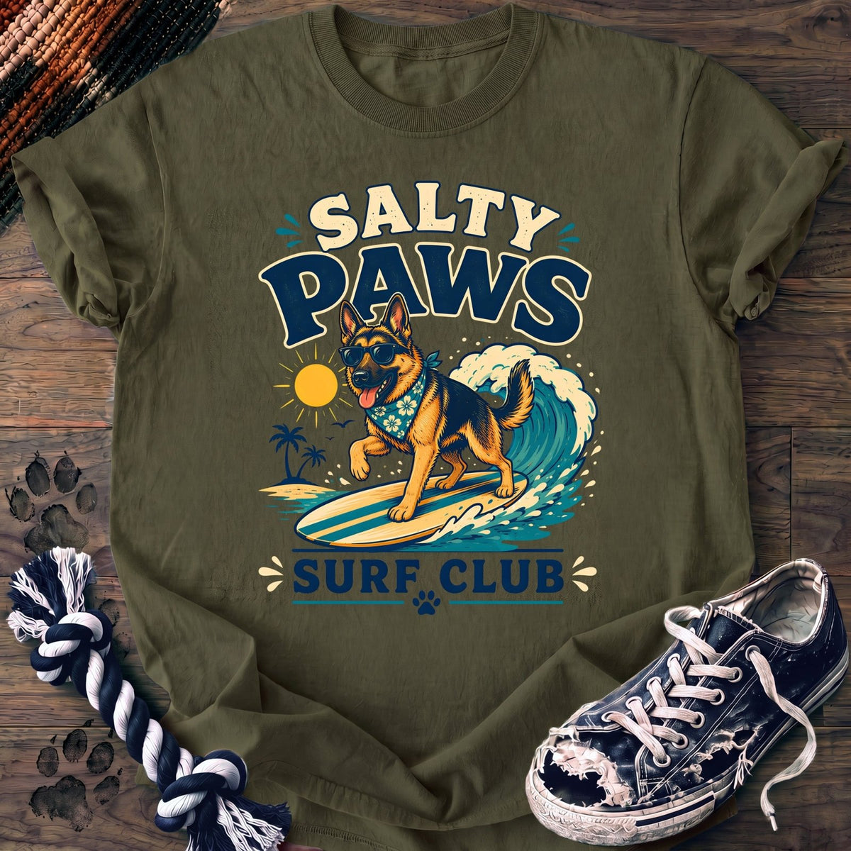 Salty Paws Surf Club - German Shepherd - PAWSSION CLUB