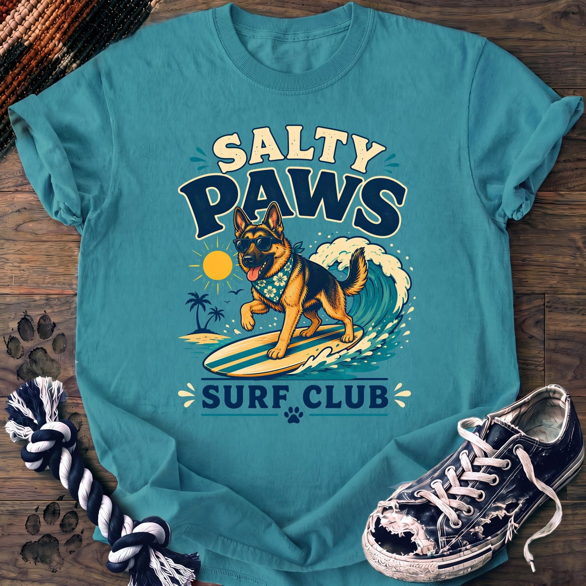 Salty Paws Surf Club - German Shepherd - PAWSSION CLUB